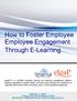 How to Foster Employee Employee Engagement Through E-LearningLearn