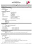 Francotyp-Postalia GmbH Material Safety Data Sheet. according to ANSI Z Sealit. Print date : Page 1 of 5