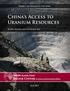 China s Access to Uranium Resources