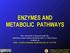 ENZYMES AND METABOLIC PATHWAYS