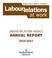 LABOUR RELATIONS AGENCY ANNUAL REPORT