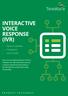 INTERACTIVE VOICE RESPONSE (IVR) > PRODUCT OVERVIEW > THE BENEFITS > HOW IT WORKS