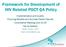 Framework for Development of HIV Related POCT QA Policy