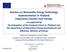Seminar on Renewable Energy Technology implementation in Thailand Experience transfer from Europe