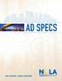 MEDIA KIT AD SPECS DIGITAL ADVERTISING - TECHNICAL SPECIFICATIONS