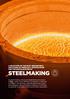STEELMAKING A SELECTION OF THE MOST REMARKABLE SOLUTIONS OF PRIMETALS TECHNOLOGIES FOR THE DIGITALIZATION OF
