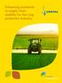 Enhancing standards in supply chain visibility for the crop protection industry