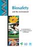 Biosafety and the environment. An introduction to the Cartagena Protocol on Biosafety