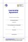Learnership Agreement