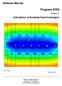 Program EWS. Software Manual. Calculation of Borehole Heat Exchangers. Version 5.1
