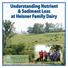 Understanding Nutrient & Sediment Loss at Heisner Family Dairy.