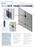 Serie KIT Kit per porte basculanti. Up -and-over garage doors kit Kit pour portes basculantes - 3 -