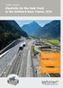 Case Study Elasticity for the Slab Track in the Gotthard Base Tunnel, (CH)