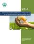 Environmental Guidelines for Preparation of an Environmental Management Plan