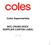 Coles Supermarkets NCC CROSS DOCK SUPPLIER CARTON LABEL V1.19