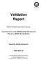Validation Report. Report No , Revision , March 16