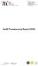 Audit Transparency Report 2016