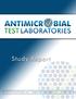 Study Title Antibacterial Efficacy of Bio-Care Technology's Non-Porous Test Substance