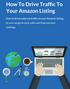 Your Amazon Listing. so you can grow your sales and improve your rankings.