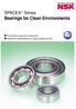 Bearings for Clean Environments