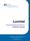 Lucintel.  Publisher Sample
