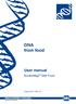 DNA from food. User manual. NucleoMag DNA Food. August 2017 / Rev. 01.