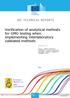 Verification of analytical methods for GMO testing when implementing interlaboratory validated methods