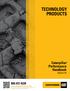 TECHNOLOGY PRODUCTS. Caterpillar Performance Handbook Edition 44