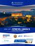 EUROPEAN MEDICAL TOURISM & GLOBAL HEALTHCARE CONGRESS May 14-15, 2018, Athens, Greece. A Global Healthcare Resources Event