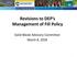 Revisions to DEP s Management of Fill Policy. Solid Waste Advisory Committee March 8, 2018