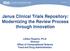 Janus Clinical Trials Repository: Modernizing the Review Process through Innovation