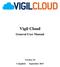 Vigil Cloud. General User Manual