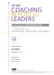 CPI 260 COACHING REPORT for LEADERS