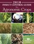 INSECT CONTROL GUIDE. for. Agronomic Crops