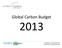 Global Carbon Budget. Published on 19 November PowerPoint version 1.1b (released 25 November 2013)
