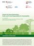 Forests for Future Generations Public and Private Responsibility for Sustainability