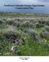 Northwest Colorado Greater Sage-Grouse Conservation Plan