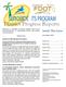 Following is a compilation of quarterly progress reports by the Florida Department of Transportation Districts and Florida s Turnpike Enterprise.