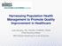 Harnessing Population Health Management to Promote Quality Improvement in Healthcare