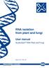 RNA isolation from plant and fungi