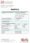 SINARFOLD. SAFETY DATA SHEET Edition 8 th, Revised Date: August 01, 2011 A validity of two year