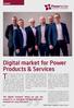 Digital market for Power Products & Services