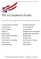 FBLA Competitive Events