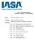 IASA Wisconsin Chapter Fall 2017 Conference - Time Schedule