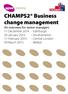 CHAMPS2 Business change management