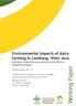 Environmental impacts of dairy farming in Lembang, West Java. Estimation of greenhouse gas emissions and effects of mitigation strategies