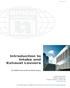 Introduction to Intake and Exhaust Louvers. An AMCA International White Paper. June 2016