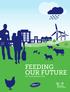 Feeding Our Future. Our Sustainability Plan