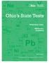Ohio s State Tests PRACTICE TEST PHYSICAL SCIENCE. Student Name