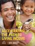 ACCELERATING THE PATH TO LIVING INCOME